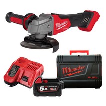 밀워키 M18 FSAG125X 18V 5인치 충전그라인더 세트, 4. M18 FSAG125X-501X