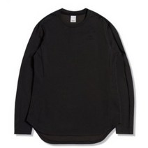 아이더 (메소드) 여성 가을 에센셜 긴팔 라운드티셔츠 DWU22203BLACKBLACK