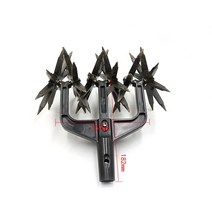 미니관리기정원 로타리 경운기 잔디 수리 및 씨앗 심기 도구 노동 절약 토양 선반 쉽게 aerat을 육성, as shown, 옵션