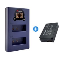 무료 캐논 LP-E12 LCD 듀얼충전기 배터리 EOS 100D