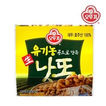 오뚜기 유기농콩으로 만든 생낫또 150gx3개