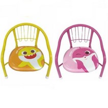 핑크퐁 아기상어 삑삑이 의자 노랑 아기상어