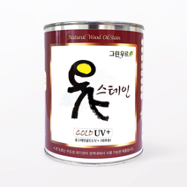 [그린우르] 옻스테인 골드 UV+ 외장용 [350ML / 500ML / 1L / 4L] / 천연오일스테인 / 천연유성스테인 / 대용옻칠 / 한옥도장, 4L, 소나무