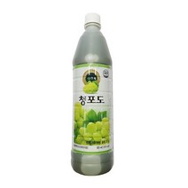 청솔 청포도 원액 주스 835ml