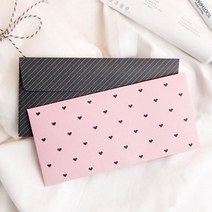 디자인아지트 [기성]현금봉투_발렌타인 20매 175*85 2color, 20장