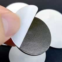 고무 원형 접착 자석 스티커 50P 2cm 조각 기획전 테이프, 단품, 단품