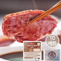 옛골토성 참나무 오리 훈제 바베큐 슬라이스 150g+소스 40g 세트 구성, 10세트