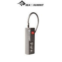 SEATOSUMMIT Combo Cable TSA lock 콤보 케이블 자물쇠 번호키 해외 여행용 캐리어 가방 도난방지 한강사