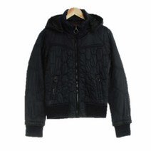 리바이스 블랙 퀼티드후드점퍼 여자 S 8552