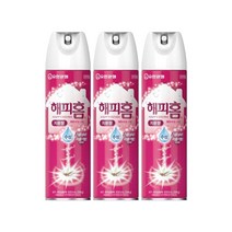 유한양행 해피홈 에어로솔 수성 500ml 자몽향x3