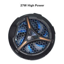 27w 마그네틱 펠티어 대형 반도체 태블릿 쿨러 라디에이터 다채로운 조명 X42 PC, 02 X42 cooler, 02 X42 cooler