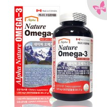 알파 네이처 오메가 1 001mg x 365캡슐 혈행개선 영양제, 1001mg x 365캡슐