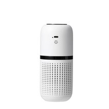 USB 충전 터치 자동차 공기청정기 탁상형 미니 미세먼지 공기청정기, P02 화이트, 하나