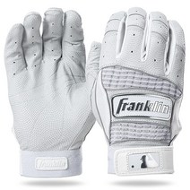 Franklin Sports MLB 배팅 장갑 네오 클래식 II 성인 + 청소년 한 쌍 야구 소프트볼 펄 화이트 성인용 M 5187065229, Medium