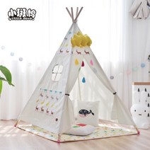 플레이 하우스 인디언 동굴 공주 실내 터널 놀이 텐트, F. 6