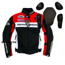 혼다 오토바이자켓 내장보호대 점퍼 슈트 라이더 여름 사계절, 여름용상의 보호대5종