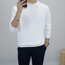 로코비전 부드러운 캐시미어 스판 니트 오버핏 비스코스 남자 스웨터