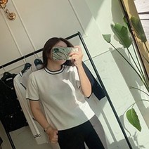 보니샵 / 2022 F/W 밀라노 배색 니트
