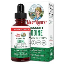 해외 MaryRuth Organics Iodine 요오드 250mcg 30ml, 3개