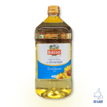 바쏘 해바라기유 해바라기유2리터, 1개, 2L