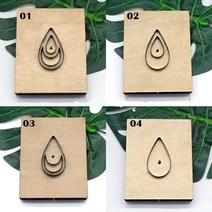 목형 가죽재단 DIY 패턴 커터 프레스 절곡 철판 가죽공예 도구Japan steel blade rule die cut steel 펀치 눈물 방울 귀걸이 절단 금형 wood, 1-50mm