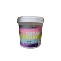 제비스코 친환경 항균 DIY 드림코트 벽지 방문 대문 철재 목재 다용도페인트 0.9L, 화이트(무광)
