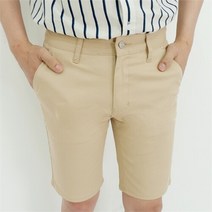 [VY] 5부 데일리 흰색 백반바지 SS 화이트 반바지_P0031