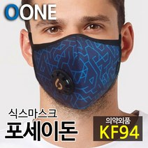 KF94 마스크 새부리형 미세먼지 황사 방역 밸브형 겨울 방한 명품 연예인 패션 컬러 블루 면 천 숨쉬기편한 귀안아픈 국산 6mask 포세이돈 XL, 식스마스크 포세이돈 XL(성인남성권장), 1개