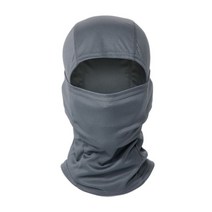 전술 마스크 Airsoft 전체 얼굴 Balaclava 페인트 볼 사이클링 자전거 하이킹 스카프 낚시 스노우 보드 스키 마스크 후드 모자 남성 여성, 회색