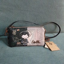 스페인 수입 중년여성 50대엄마 가방 수제 친환경 가벼운 디자이너 가방 여성 미니크로스백