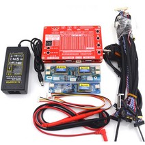 6세대 T-80S 노트북 TV/LCD/LED 테스트 도구 키트 세트 LCD 패널 테스터 지원 7 -84 인치 LVDS 인터페이스, 02 LED Test SET 2, 02 LED Test SET 2