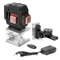 레벨링 라인 수평기 있는 수평 3D 12 수직 셀프 기능이 다기능 레벨기 레이저, 54690