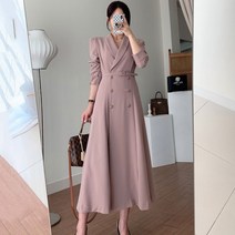 POMTOR 셔츠 피로연 원피스 봄 결혼식 하객 인사 패션