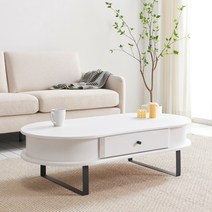 늘봄 서랍 좌식 소파 땅콩테이블, 02. 워시그레이