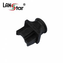 LANstar 랜포트 먼지 보호마개(100개)/LS-DC-RJ45-BKC/3색상/HOOK 타입/8P8C RJ45 포트 먼지덮개/DUST 커버/LAN 포트에 먼지나 이물질이 들어가는, 파랑