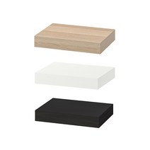 이케아 라크 LACK 벽선반 30x26cm, 블랙브라운