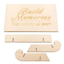 미완성 나무 예술 DIY 공예 크리스마스 트리 모양 액세서리 웨딩 장식 가족 파티 diy, 01 Nameplate