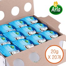 Arla 알라크림치즈 20g 포션 수량선택, 20개