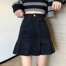 여성 코듀로이 스커트 골덴 치마 봄과 가을 디자인 니치 코듀이