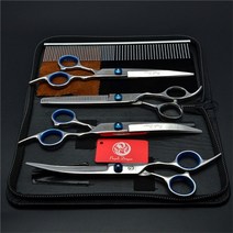 강아지 고양이 애완동물 손질가위 세트정장 6quot 스테인레스 퍼플 드래곤 손질 가위, z3001 lan 5p 6y