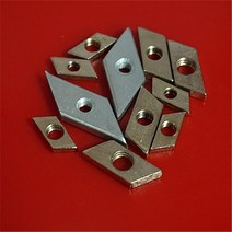 알루미늄 압출 프로파일 2020 3030 4040 4545 M4 M5 M6 탄소강 로즈 크리거 누텐슈타인 R 마름모 너트 50, 05 40M4