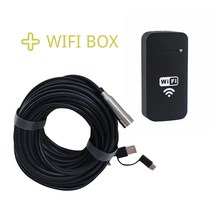 고성능 125mm 오토 초점 내시경 카메라 5MP HD 방수 미국B 타입 C 보어스코프 파이프 오토차 검사 안드로이드 스마트폰 PC Android Smartphone 호환 보스코프, [04] 5m, [02] 145mm with WIFI