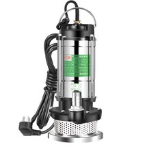 고압 잠수 펌프 우물 양수기 농사용 배수 연못 오폐수, 하이750W1인치10m라인10m튜브