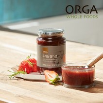올가 유기농 딸기잼 600g, 없음