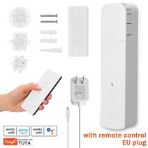 스마트 전동 커튼Tuya 와이파이 스마트 전기 커튼 모터 모바일 앱 제어 음성 작업 알렉사 구글 홈, 03 type1 EU