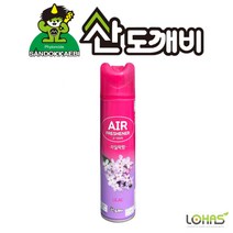 산도깨비 분사형 방향제 냄새 제거제 뿌리는 탈취제 집안향기 실내 거실 사무실 욕실 화장실, 1개, 300ml