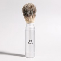 바르베로 천연 오소리모 여행용 쉐이빙브러쉬 v2 면도솔, 1개, 1개