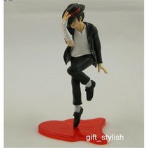 마이클 잭슨 위험한 그들은 우리를 걱정하지 않습니다 빌리지 진 루즈핏 피규어 1 개, B99E