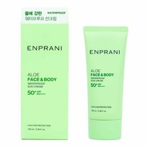 엔프라니 알로에 워터프루프 선크림 100ml 390112 썬크림, 본상품선택
