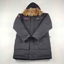 K2 패딩점퍼 알파인팀 거위털파카 90 남자 블랙